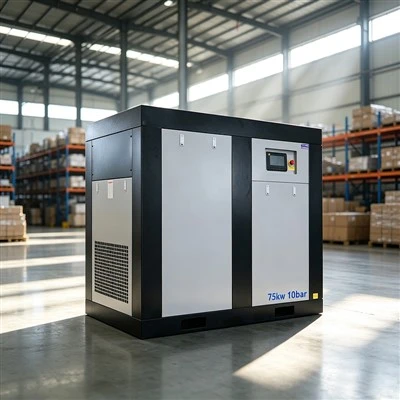 75 Hp روٹری سکرو ایئر کمپریسر